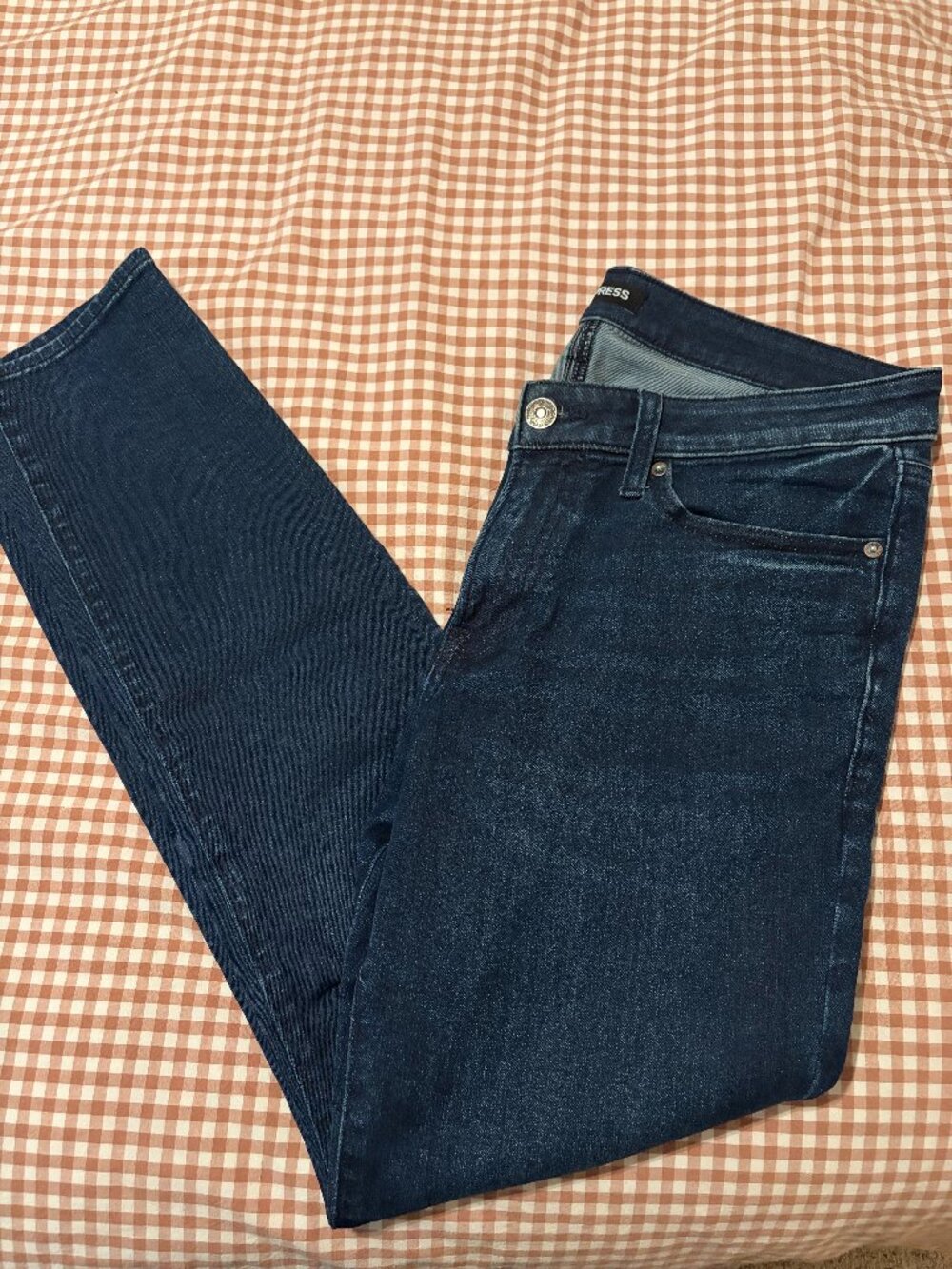 Express Blue Skinny Jeans (31 x 32)